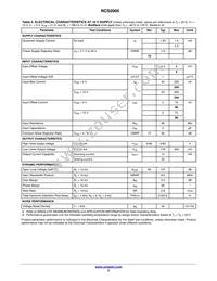 NCS2005SN1T1G Datasheet Page 3
