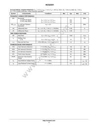 NCS2551SNT1G Datasheet Page 4
