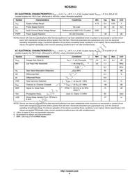 NCS2553DR2G Datasheet Page 4