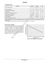 NCS2563DG Datasheet Page 3