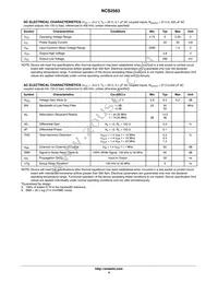 NCS2563DG Datasheet Page 4