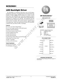 NCS29001DR2G Datasheet Cover