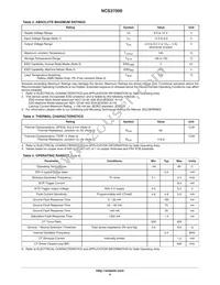 NCS37000MNTWG Datasheet Page 4