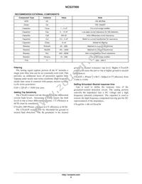 NCS37000MNTWG Datasheet Page 6