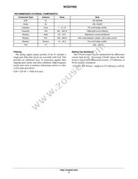 NCS37005MNTWG Datasheet Page 6