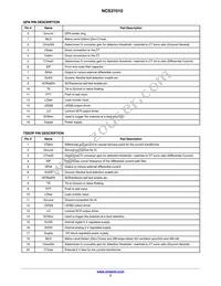 NCS37010DBRG Datasheet Page 3