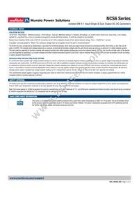 NCS6S4803C Datasheet Page 3