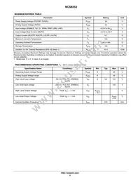 NCS8353MNTXG Datasheet Page 6