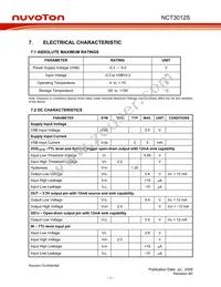 NCT3012S TR Datasheet Page 11