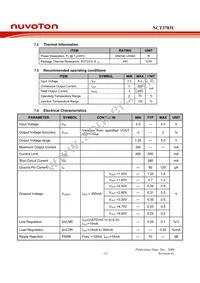 NCT3703U-475 TR Datasheet Page 15