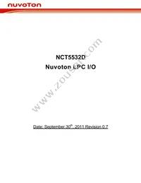 NCT5532D Datasheet Cover