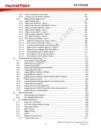 NCT5532D Datasheet Page 15