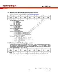 NCT5655Y Datasheet Page 16