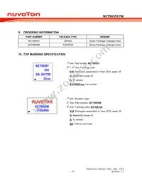 NCT5655Y Datasheet Page 23