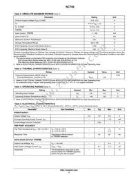 NCT65DMR2G Datasheet Page 3