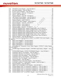 NCT6776D Datasheet Page 5