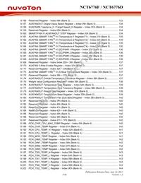 NCT6776D Datasheet Page 8