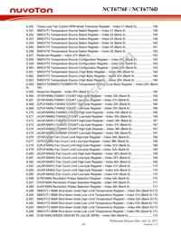 NCT6776D Datasheet Page 10