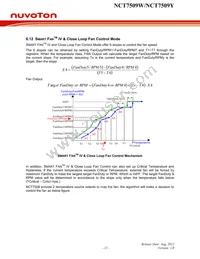 NCT7509W Datasheet Page 15