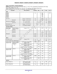 NCV210SQT2G Datasheet Page 3