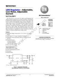 NCV47551DAJR2G Datasheet Cover