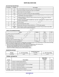 NCV51400MNTXG Datasheet Page 2