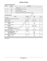 NCV5504DTRKG Datasheet Page 2