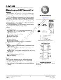 NCV7329D10R2G Datasheet Cover