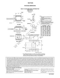 NCV7425DW5G Datasheet Page 20