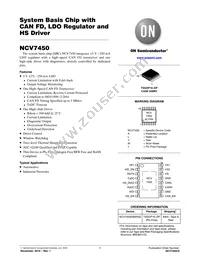 NCV7450DB0R2G Datasheet Cover