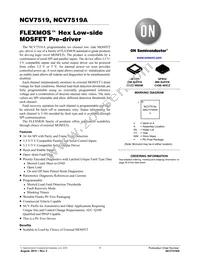 NCV7519AMWTXG Datasheet Cover