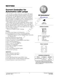 NCV7692D10R2G Datasheet Cover