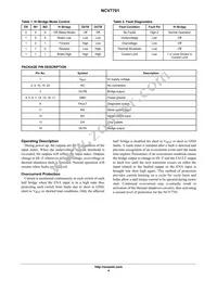 NCV7701DW Datasheet Page 4