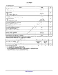 NCV7703BD2R2G Datasheet Page 4