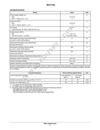 NCV7703D2R2G Datasheet Page 4