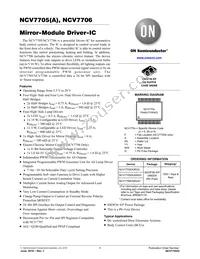 NCV7705DQAR2G Datasheet Cover