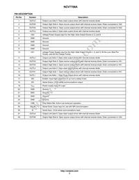 NCV7708ADWR2G Datasheet Page 3
