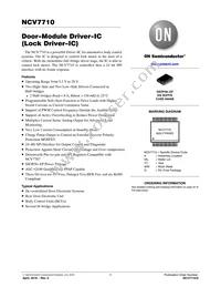 NCV7710DQR2G Datasheet Cover