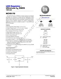 NCV8170BXV310T2G Datasheet Cover