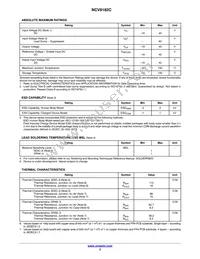 NCV8182CDTRKG Datasheet Page 3