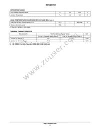 NCV8575HDS50R4G Datasheet Page 3