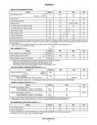 NCV87706DS50R4G Datasheet Page 3
