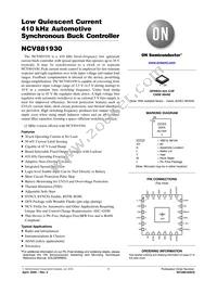 NCV881930MW00R2G Datasheet Cover