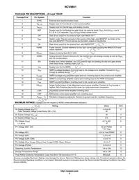 NCV8851DBR2G Datasheet Page 3