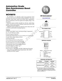 NCV887000D1R2G Datasheet Cover