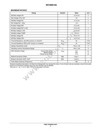 NCV890100PDR2G Datasheet Page 3