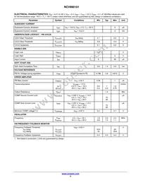 NCV890101MWTXG Datasheet Page 5