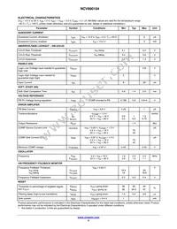 NCV890104MWR2G Datasheet Page 5