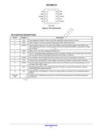 NCV890131MWTXG Datasheet Page 4