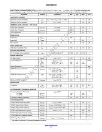 NCV890131MWTXG Datasheet Page 5